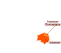 Carte des vins d'Anjou