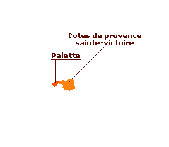 Carte des vins de Provence