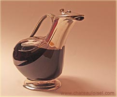 Carafe à vin de forme canard