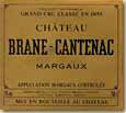 Etiquette Château Brane Cantenac