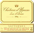 Etiquette Château d'Yquem