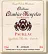 Etiquette Château Colombier-Monpelou