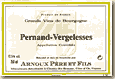 Etiquette Arnoux P&egrave;re & Fils