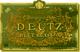 Etiquette Deutz Brut Classic