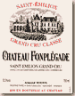 Etiquette Château Fonplegade
