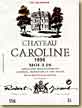 Etiquette Château Caroline