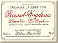 Etiquette Domaine Laleure-Piot - Les Vergelesses