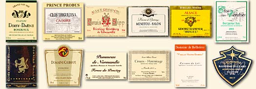 Les Vins du Mois année 2002