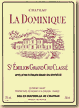 Etiquette Château La Dominique