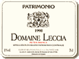 Etiquette Domaine Leccia - Petra Bianca