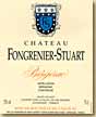 Etiquette Château Fongrenier-Stuart