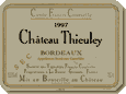 Etiquette Château Thieuley - Cuvée Francis Courselle