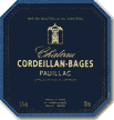 Etiquette Château Cordeillan-Bages