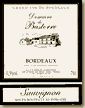Etiquette Domaine de Bastorre