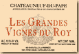 Etiquette Les Grandes Vignes du Roy