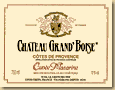 Etiquette Château Grand'Boise - Cuvée Mazarine