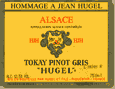 Etiquette Hugel - Hommage à Jean Hugel