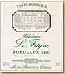 Etiquette Château Le Frègne
