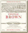 Etiquette Château Brown