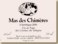 Etiquette Mas des Chimères - L'Hérétique