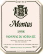 Etiquette Château Montus