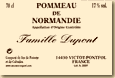 Etiquette Famille Dupont