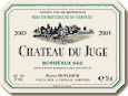 Etiquette Château du Juge