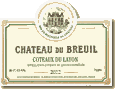 Etiquette Château du Breuil