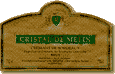 Etiquette Claude Modet - Cristal de Melin