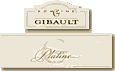 Etiquette Domaine Gibault - Platine