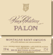 Etiquette Vieux Château Palon