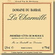 Etiquette Domaine du Barrail - La Charmille