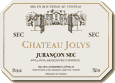 Etiquette Château Jolys - Sec