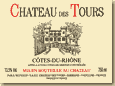 Etiquette Château des Tours - Reserve