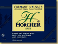 Etiquette Domaine Horcher - Rosé H