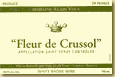 Etiquette Alain Voge - Fleur de Crussol