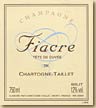 Etiquette Chartogne-Taillet - Fiacre