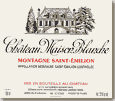 Etiquette Château Maison Blanche