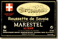 Etiquette Domaine Dupasquier - Marestel