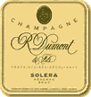 Etiquette R. Dumont & Fils - Solera Réserve Brut