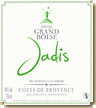 Etiquette Château Grand Boise - Jadis Blanc