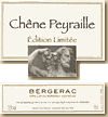 Etiquette Chêne Peyraille - Edition Limitée
