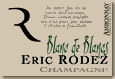 Etiquette Eric Rodez - Blanc de Blancs