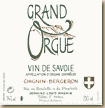 Etiquette Louis Magnin - Grand Orgue