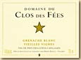 Etiquette Clos des Fées - Blanc Vieilles Vignes