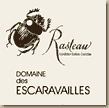 Etiquette Domaine des Escaravailles - Rasteau