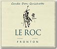 Etiquette Château Le Roc - Cuvée Don Quichotte