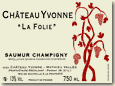 Etiquette Château Yvonne - La Folie