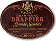 Etiquette Drappier - Grande Sendrée Rosé