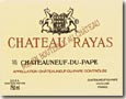Etiquette Château Rayas